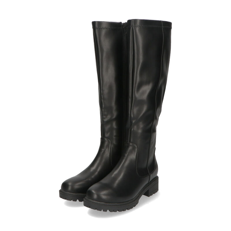 ORiental TRaffic「タンクソール ロングブーツ /31501 ボリュームソール ストレッチ」|ロングブーツ|