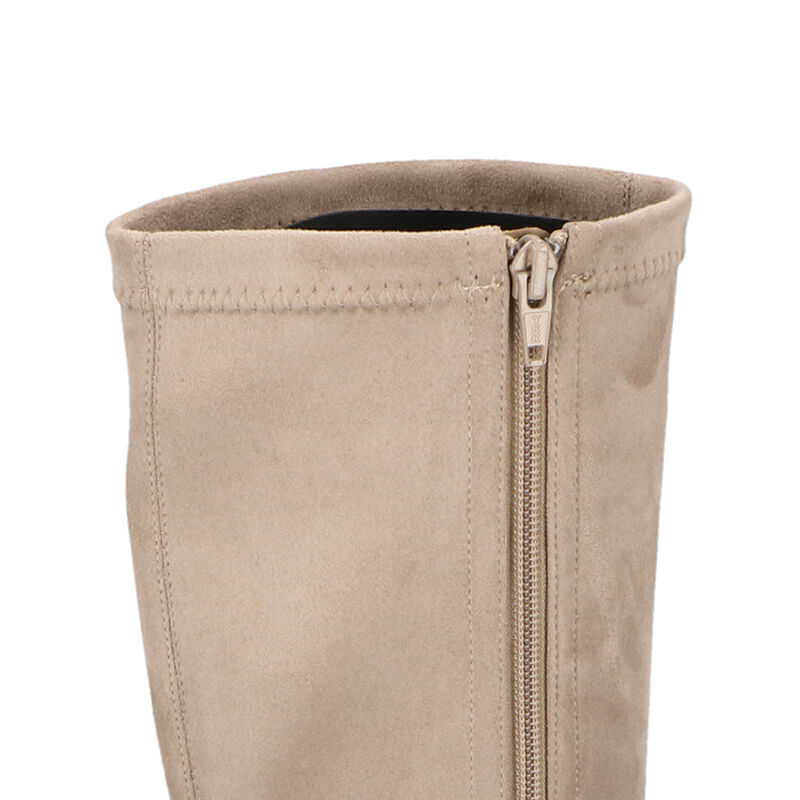 ORiental TRaffic「アーモンドトゥ ロングブーツ /31507 ストレッチ 美脚」|ロングブーツ|