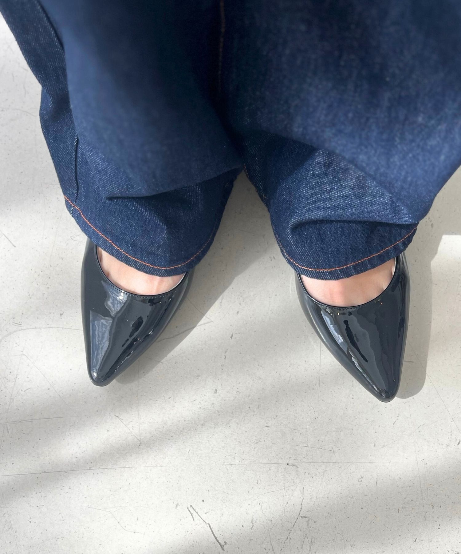 ORiental TRaffic「【トレンド】ストラップ変形ヒールパンプス/41114 パンプス」|パンプス|