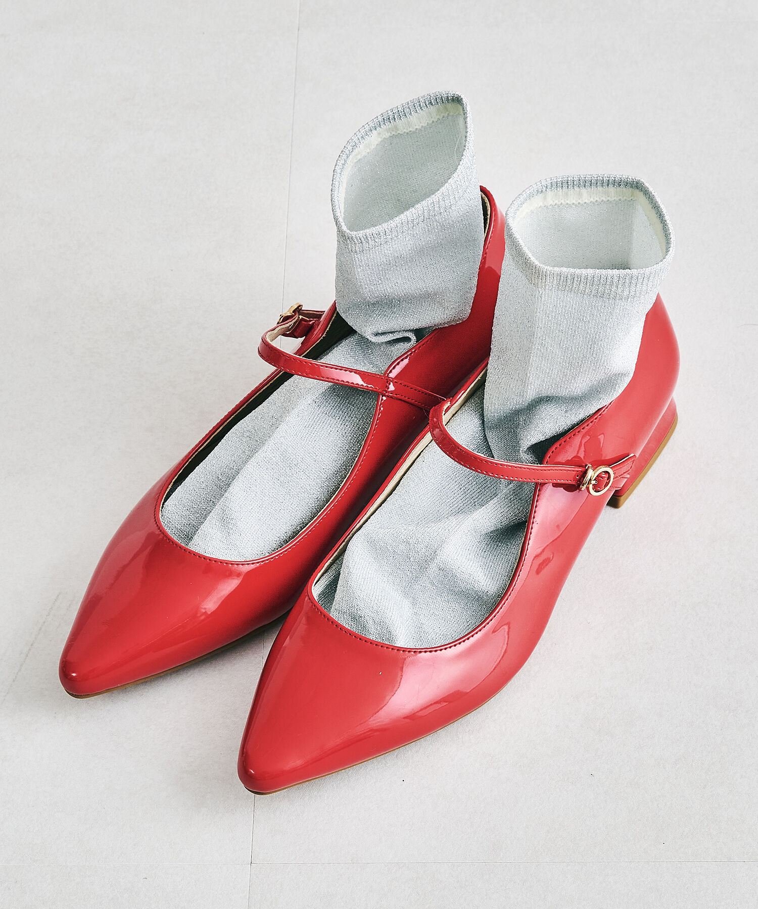 ORiental TRaffic「【トレンド】ストラップ変形ヒールパンプス/41114 パンプス」|パンプス|