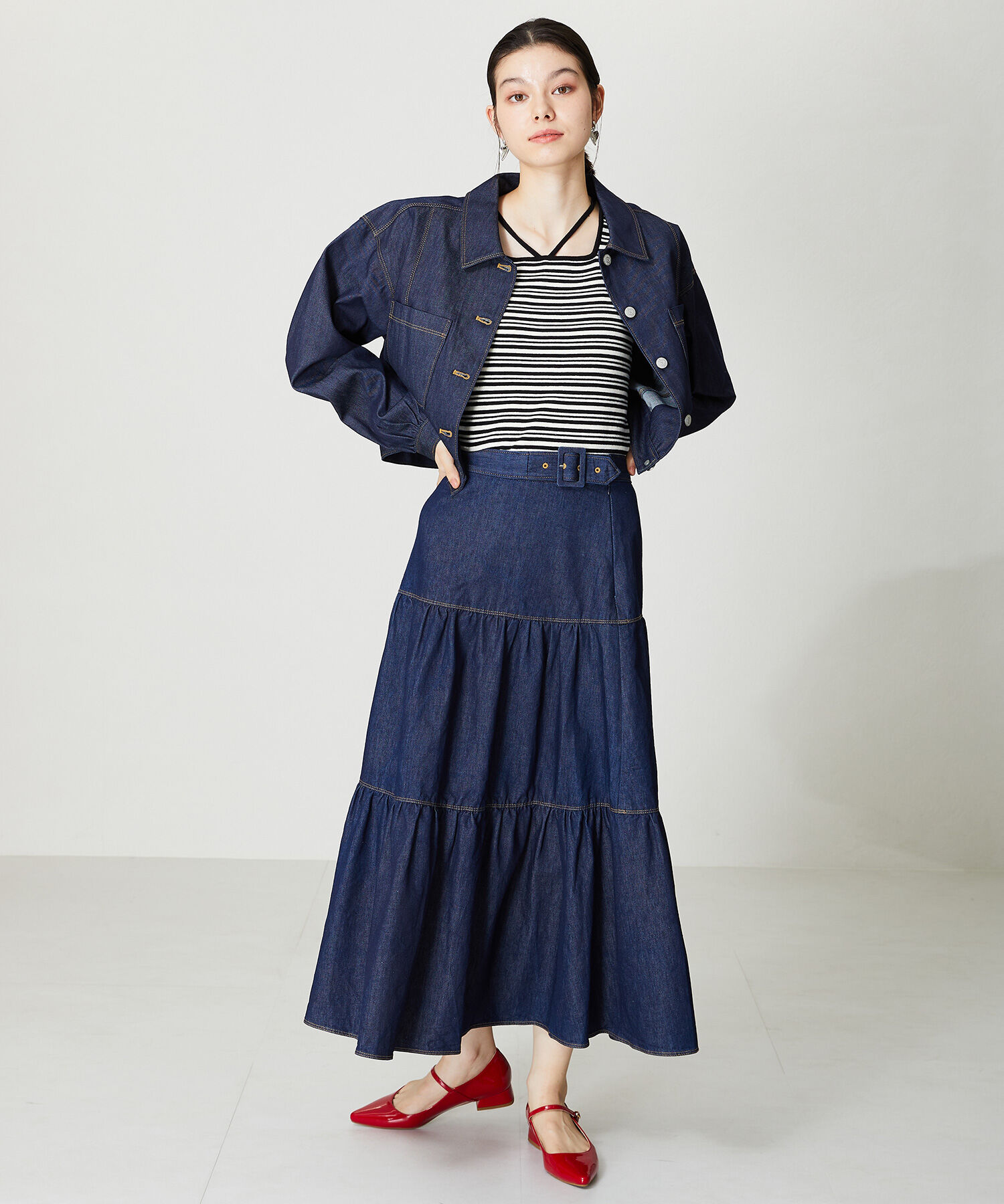 ORiental TRaffic「【トレンド】ストラップ変形ヒールパンプス/41114 パンプス」|パンプス|