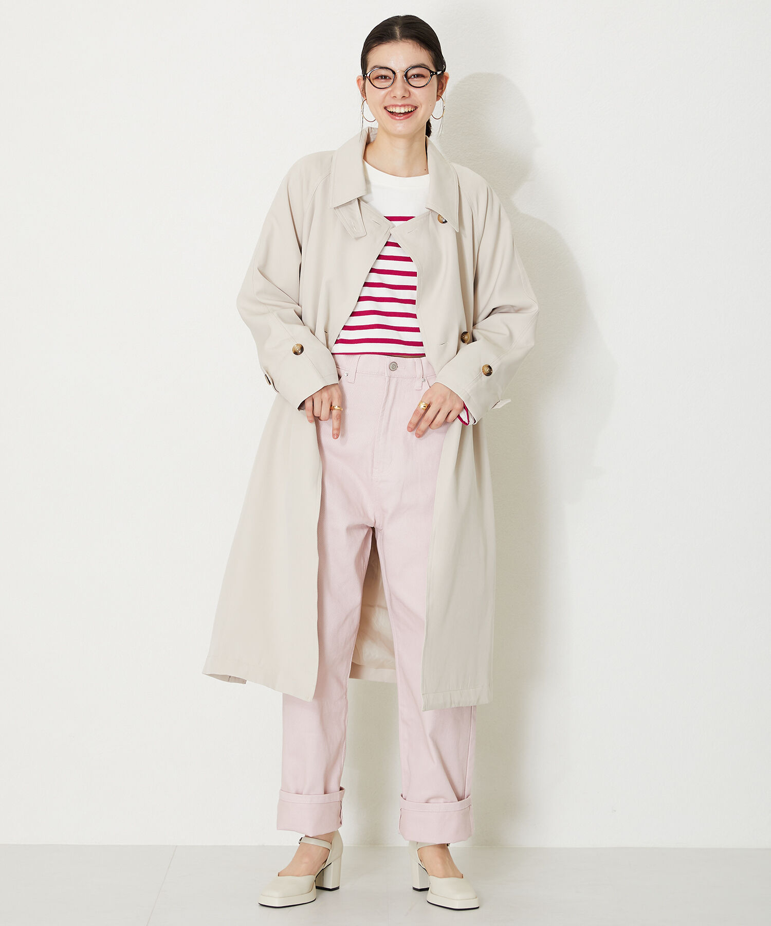 ORiental TRaffic「フレアソールセパレートパンプス/41111」|パンプス|