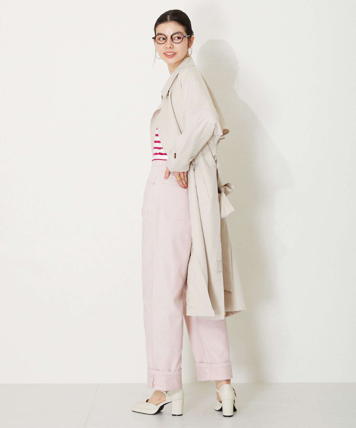 ORiental TRaffic「フレアソールセパレートパンプス/41111」|パンプス|