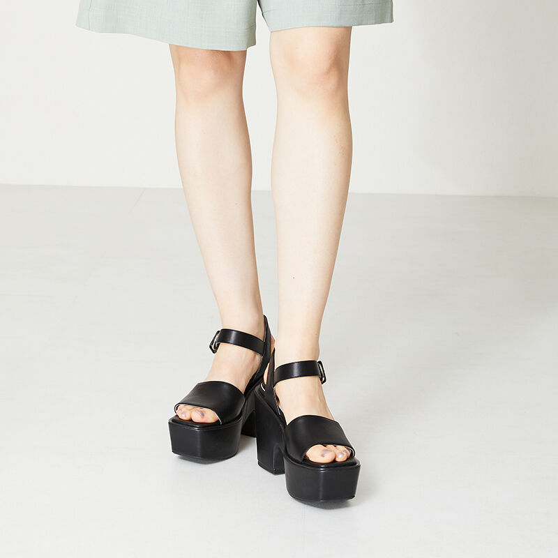 ORiental TRaffic「バックルベルト厚底サンダル/41209」|サンダル|