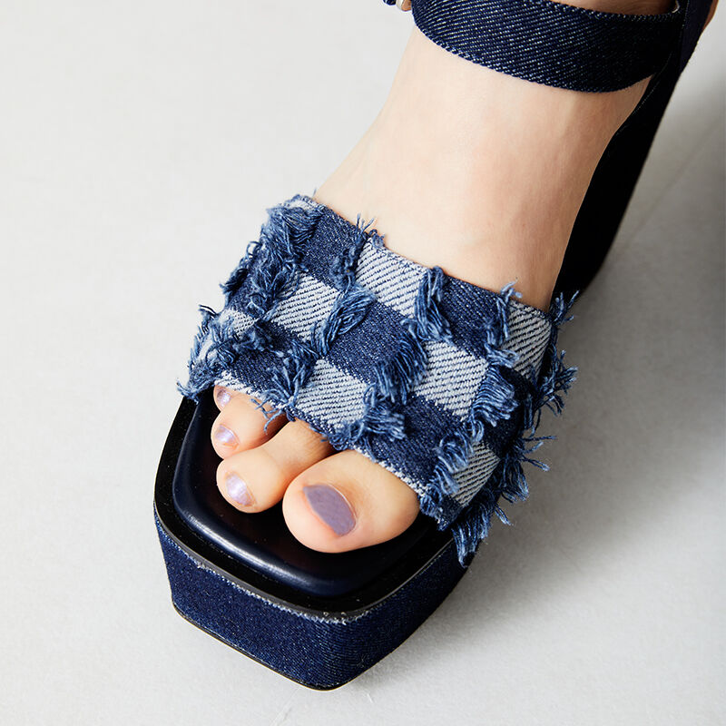 ORiental TRaffic「バックルベルト厚底サンダル/41209」|サンダル|