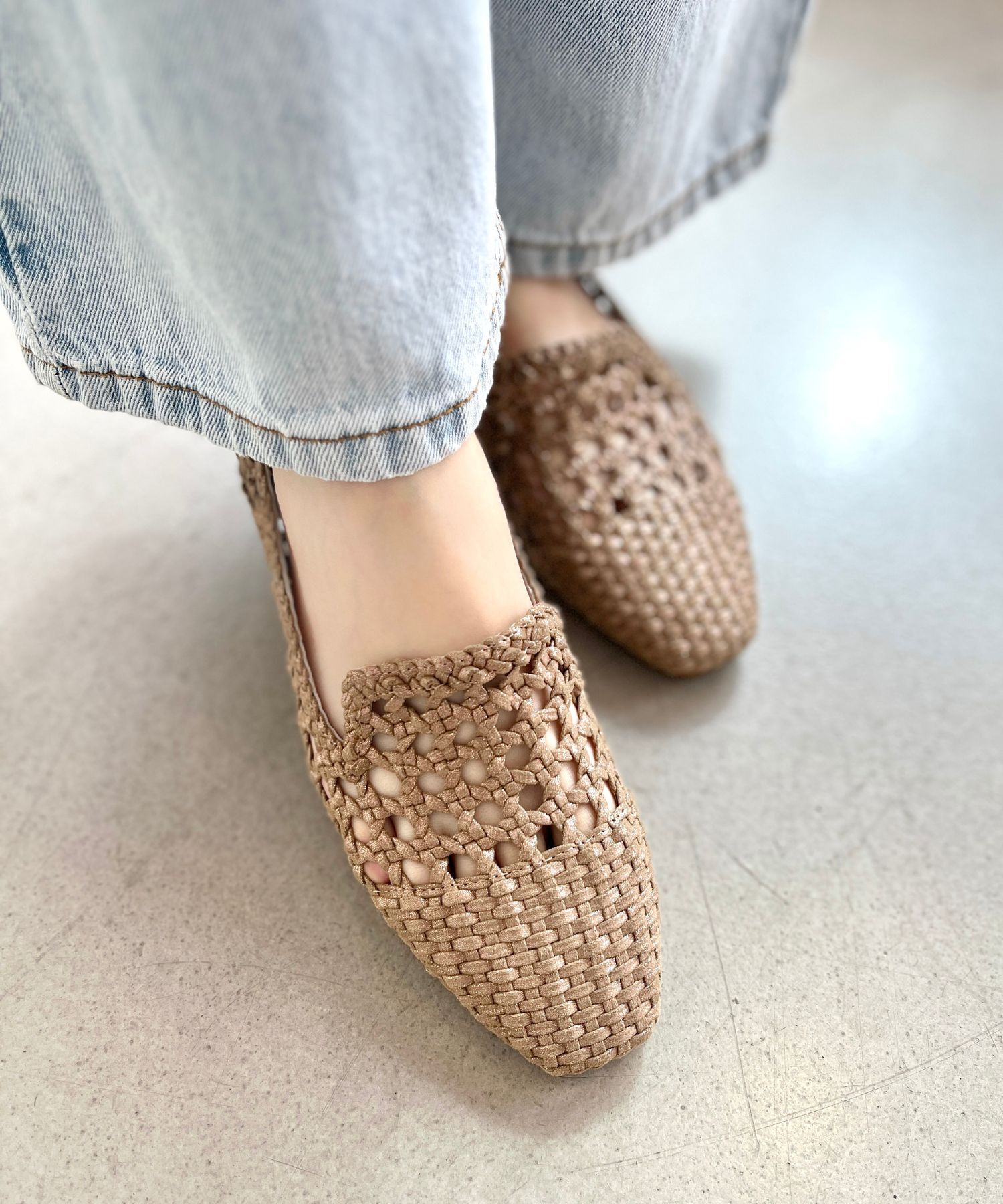 WA Oriental TRaffic「メッシュフラットパンプス/42102」|サンダル|