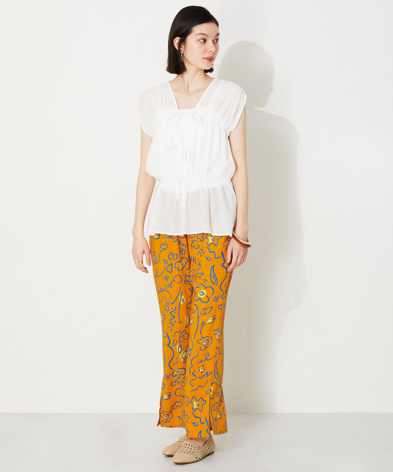 WA Oriental TRaffic「メッシュフラットパンプス/42102」|サンダル|