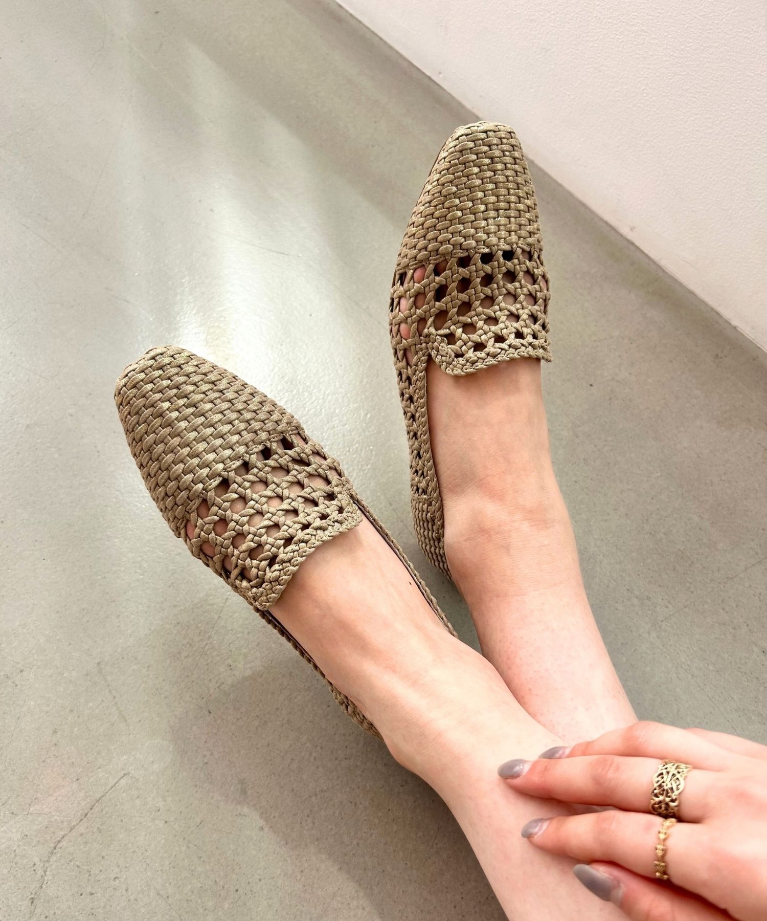 WA Oriental TRaffic「メッシュフラットパンプス/42102」|サンダル|