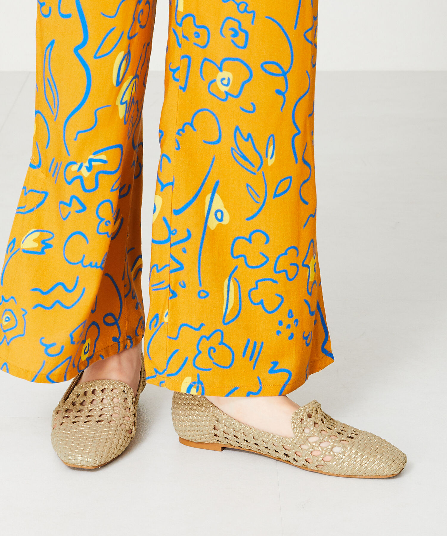 WA Oriental TRaffic「メッシュフラットパンプス/42102」|サンダル|