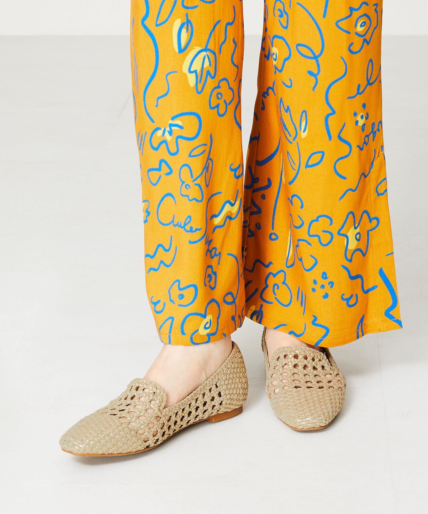 WA Oriental TRaffic「メッシュフラットパンプス/42102」|サンダル|