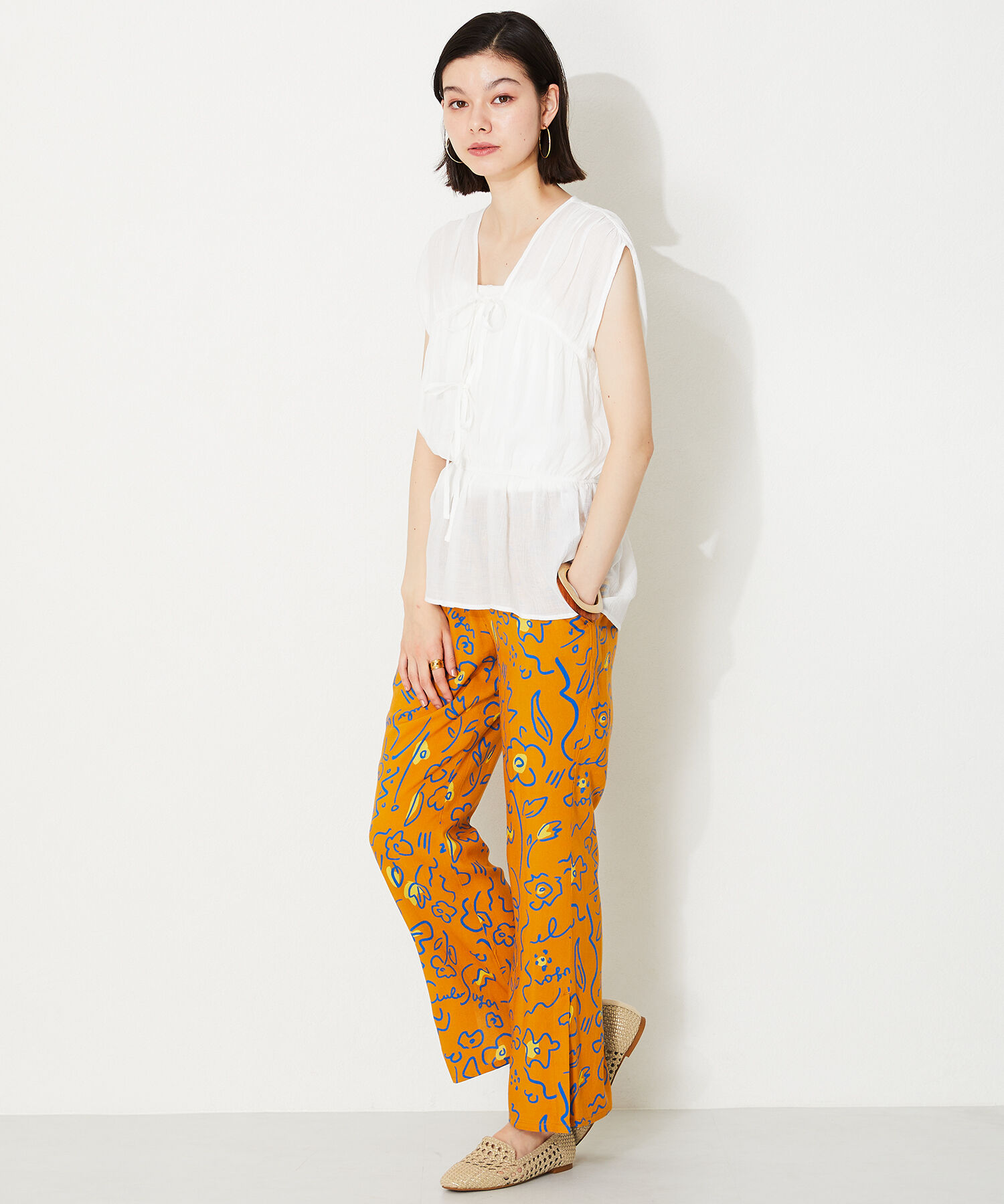 WA Oriental TRaffic「メッシュフラットパンプス/42102」|サンダル|