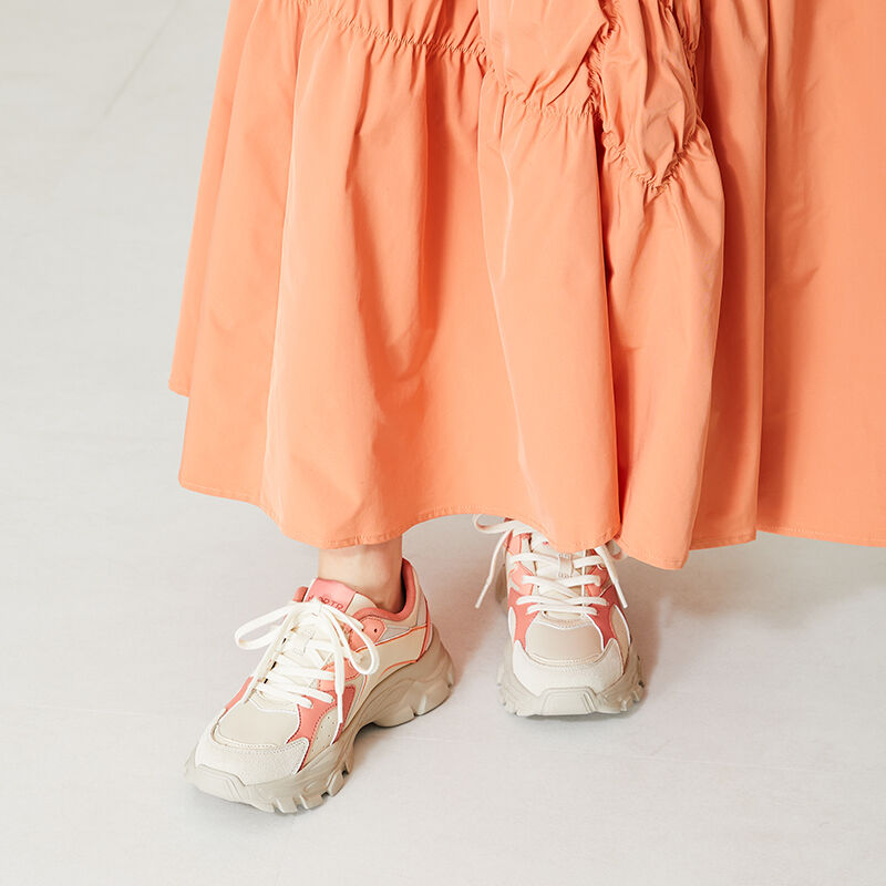 ORiental TRaffic「配色パーツ厚底スニーカー/OT3733」|スニーカー|