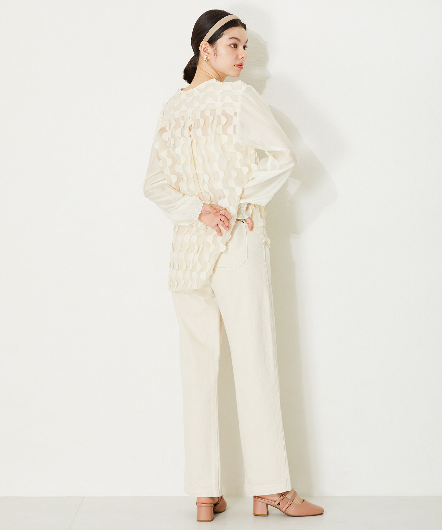 ORiental TRaffic「スクエアトゥバックストラップパンプス/41116」|パンプス|