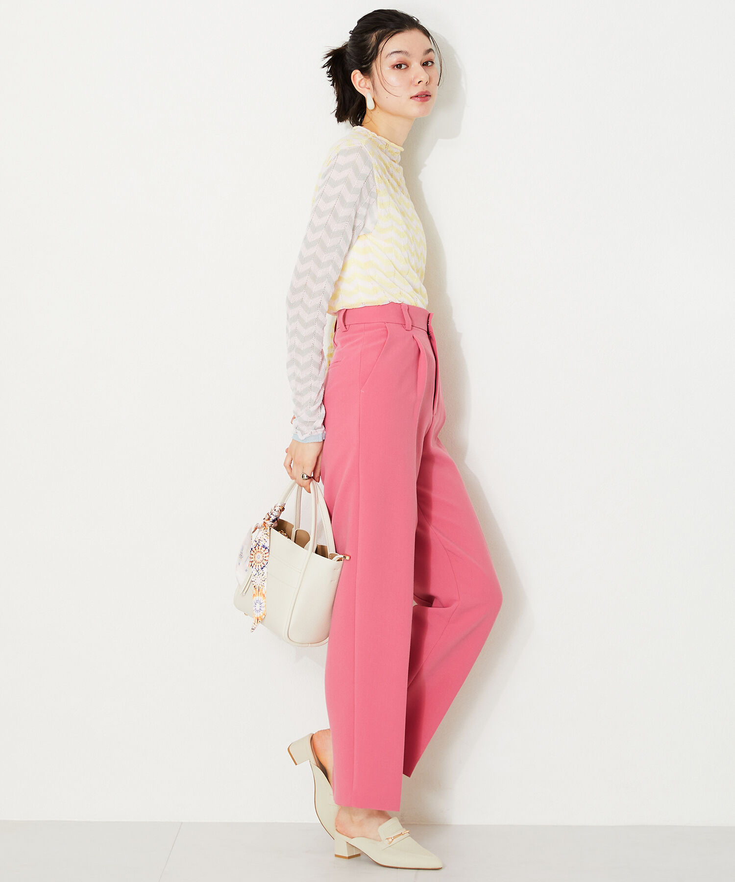 ORiental TRaffic「ローファーデザインニットミュール/45102」|パンプス|