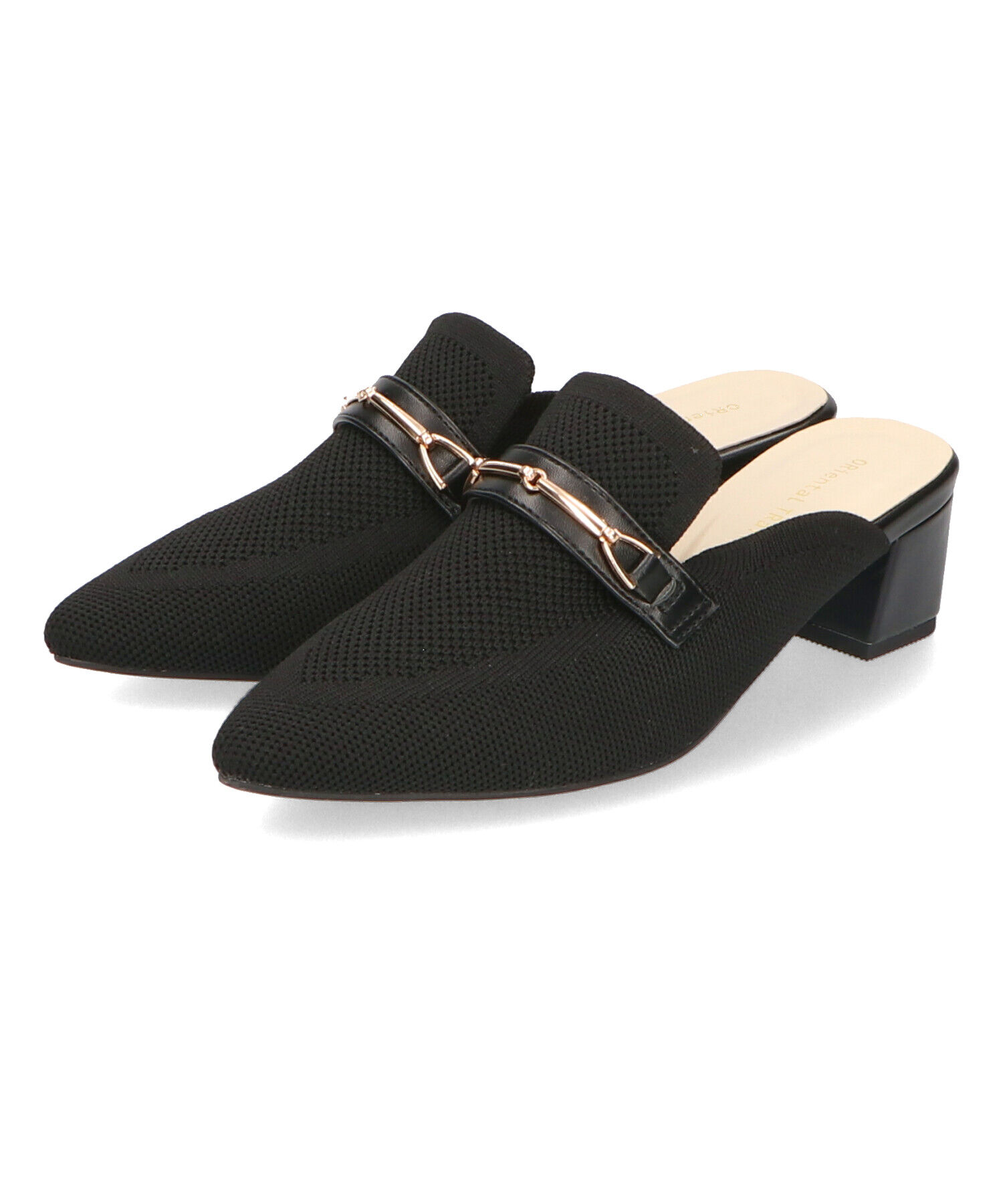 ORiental TRaffic「ローファーデザインニットミュール/45102」|パンプス|