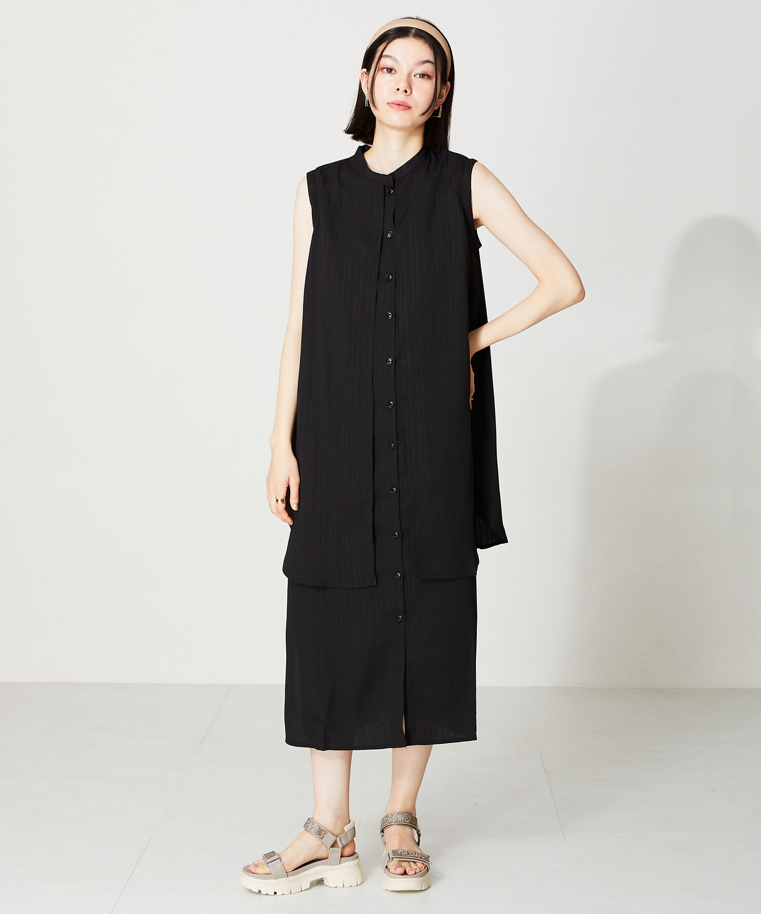 ORiental TRaffic「【定番】ビジューストラップスポーツサンダル/41220 スポサン 人気 トレンド 売れてる」|サンダル|