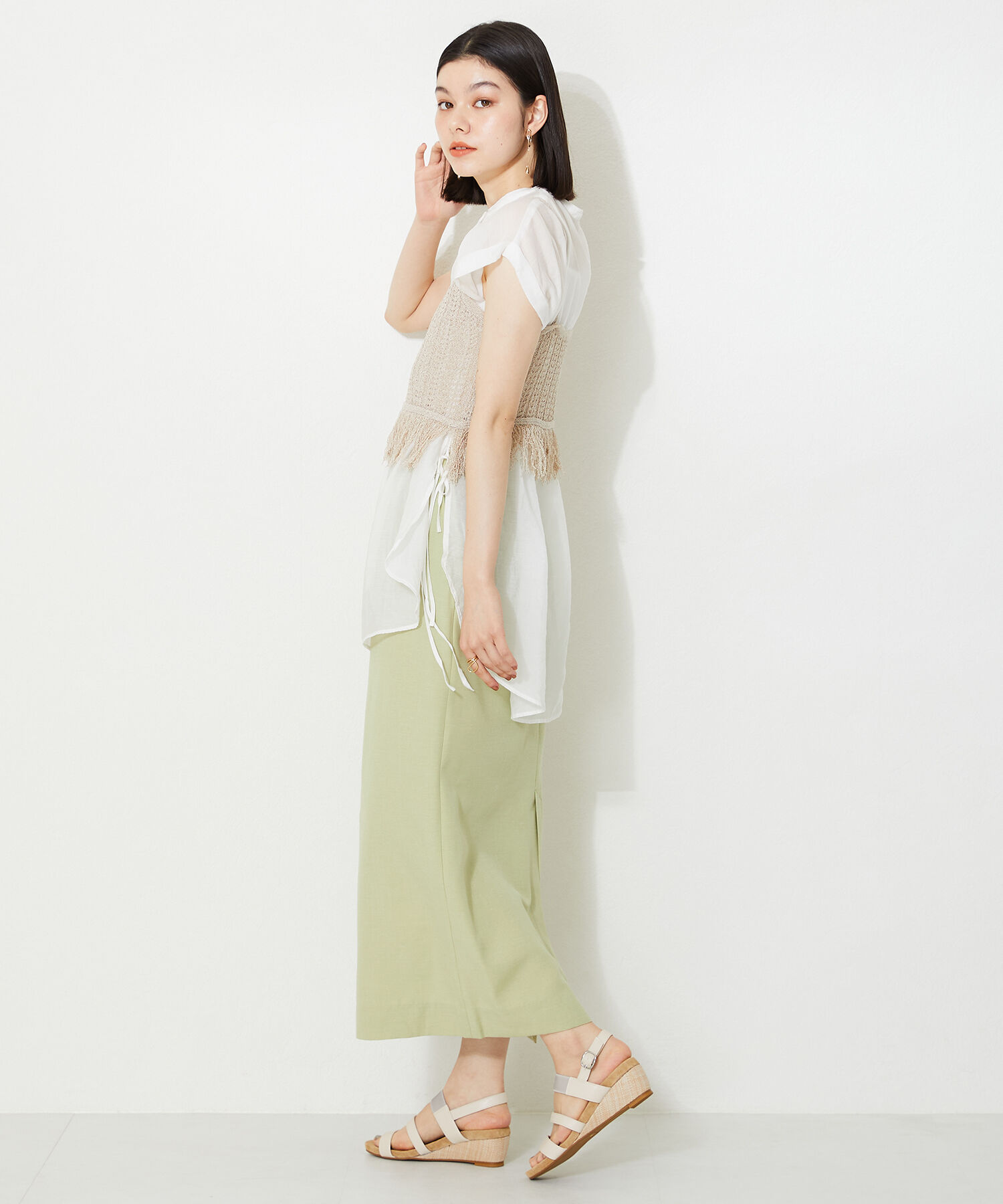 WA Oriental TRaffic「ゴムベルトウエッジサンダル/42205」|サンダル|