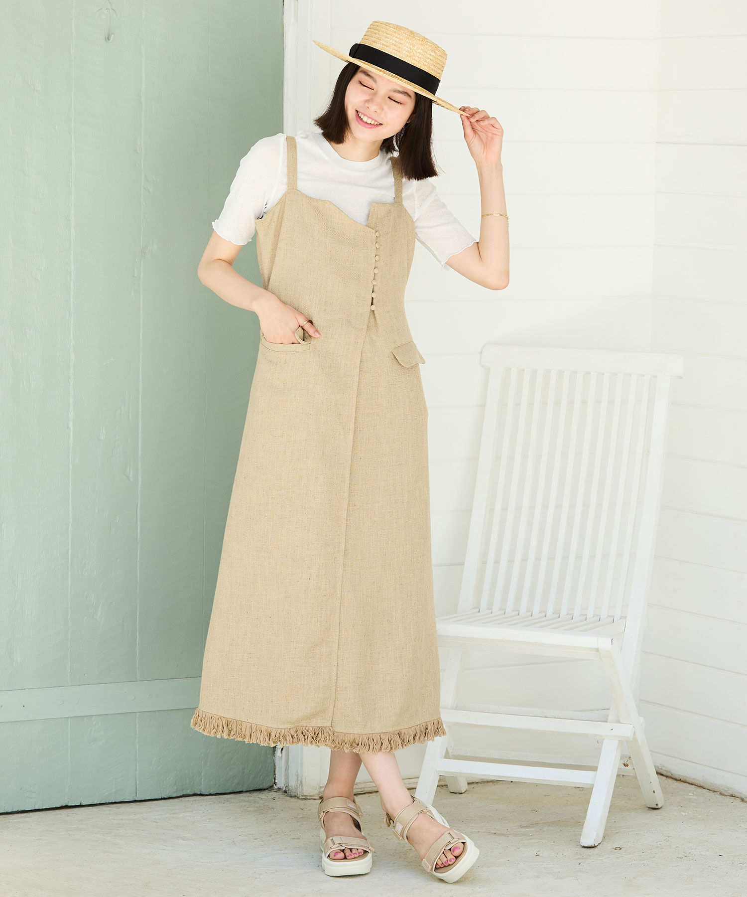 ORiental TRaffic「【アウトレット価格】ボリュームソールダブルベルトサンダル/OT3216 サンダル 人気 トレンド 売れてる」|サンダル|