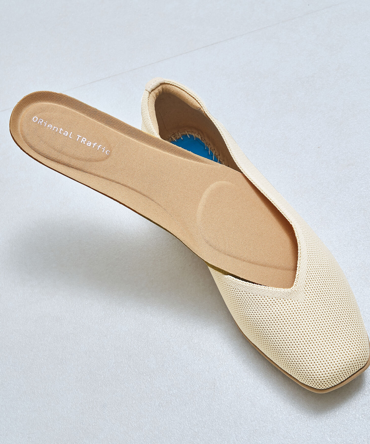 ORiental TRaffic「【洗濯OK】 ニットパンプス /R-3215 軽量 フラット ニット 通気性 柔らかい」|パンプス|