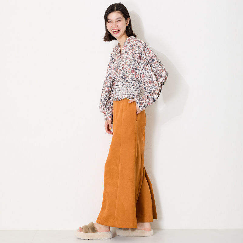 ORiental TRaffic「2024秋冬新作ダブルベルトファーサンダル/41317」|サンダル|