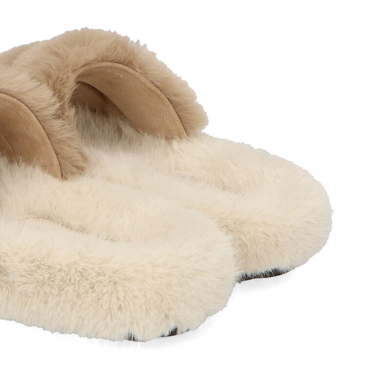 ORiental TRaffic「2024秋冬新作ダブルベルトファーサンダル/41317」|サンダル|