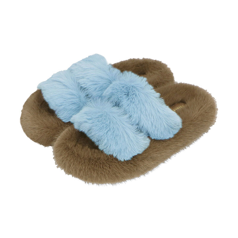 ORiental TRaffic「2024秋冬新作ダブルベルトファーサンダル/41317」|サンダル|