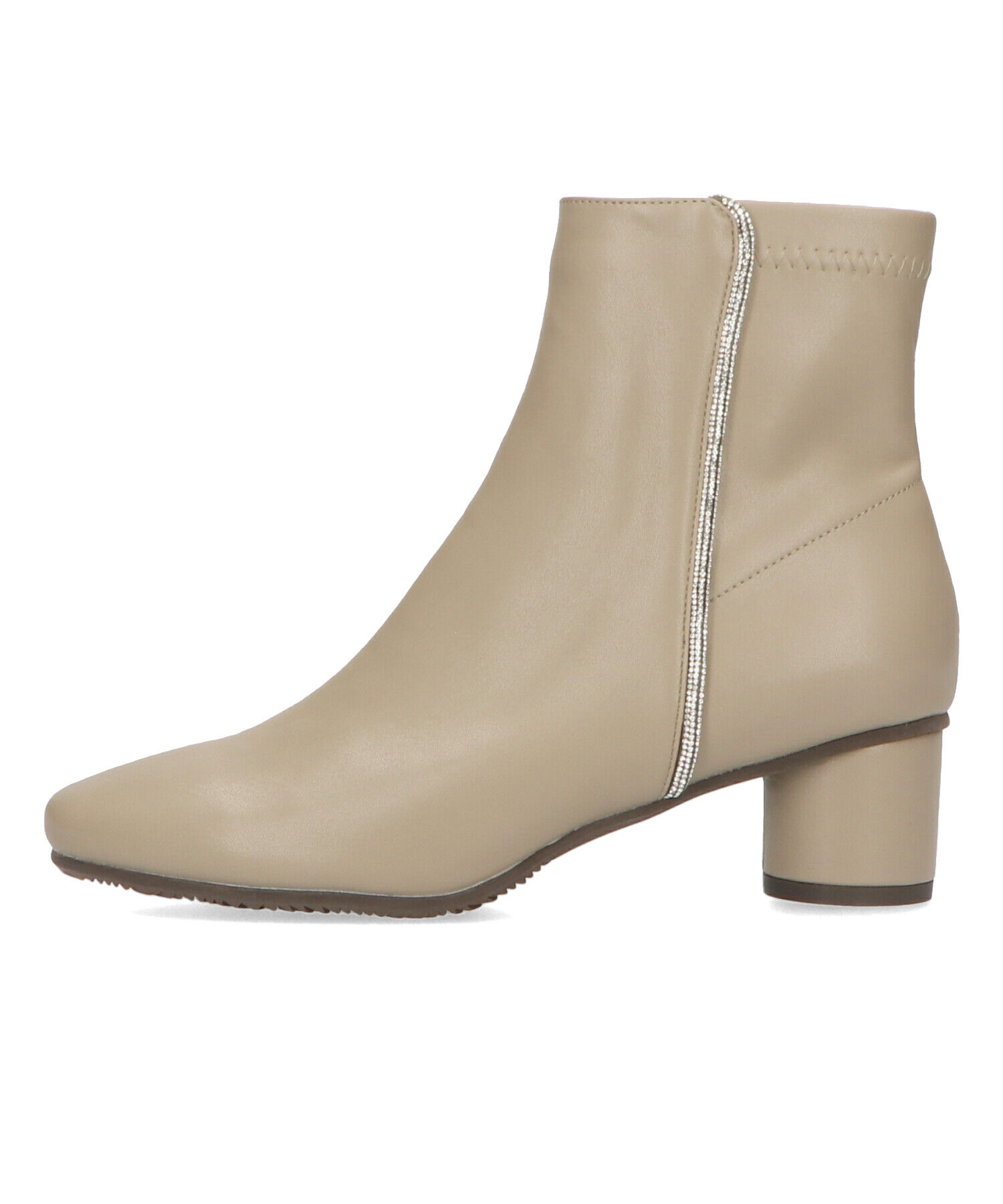 WA Oriental TRaffic「●2024秋冬新作●ラインストーン切替ショートブーツ/42404」|ショートブーツ|