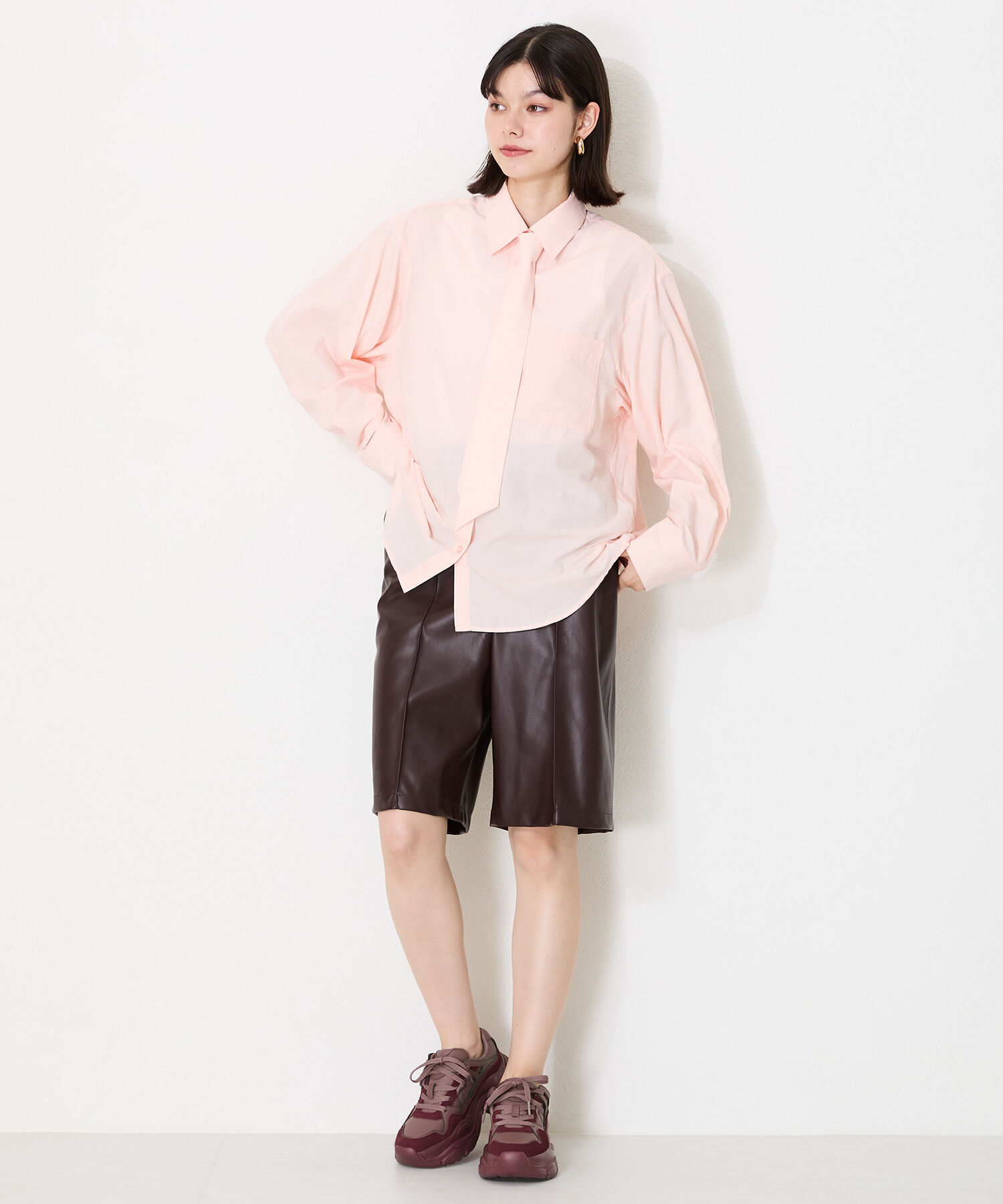 ORiental TRaffic「【アウトレット価格】ナイロンテープ厚底スニーカー/OT3745」|スニーカー|