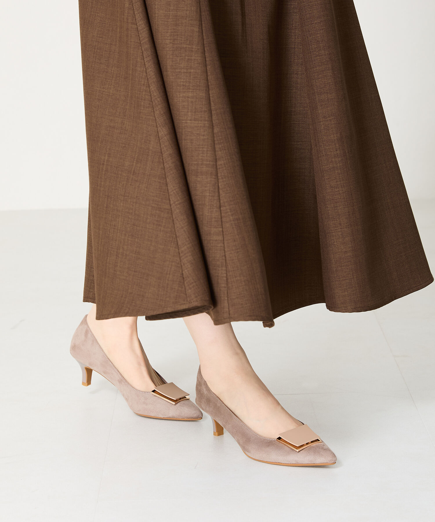 WA Oriental TRaffic「2wayスクエアモチーフヒールパンプス/42305」|パンプス|