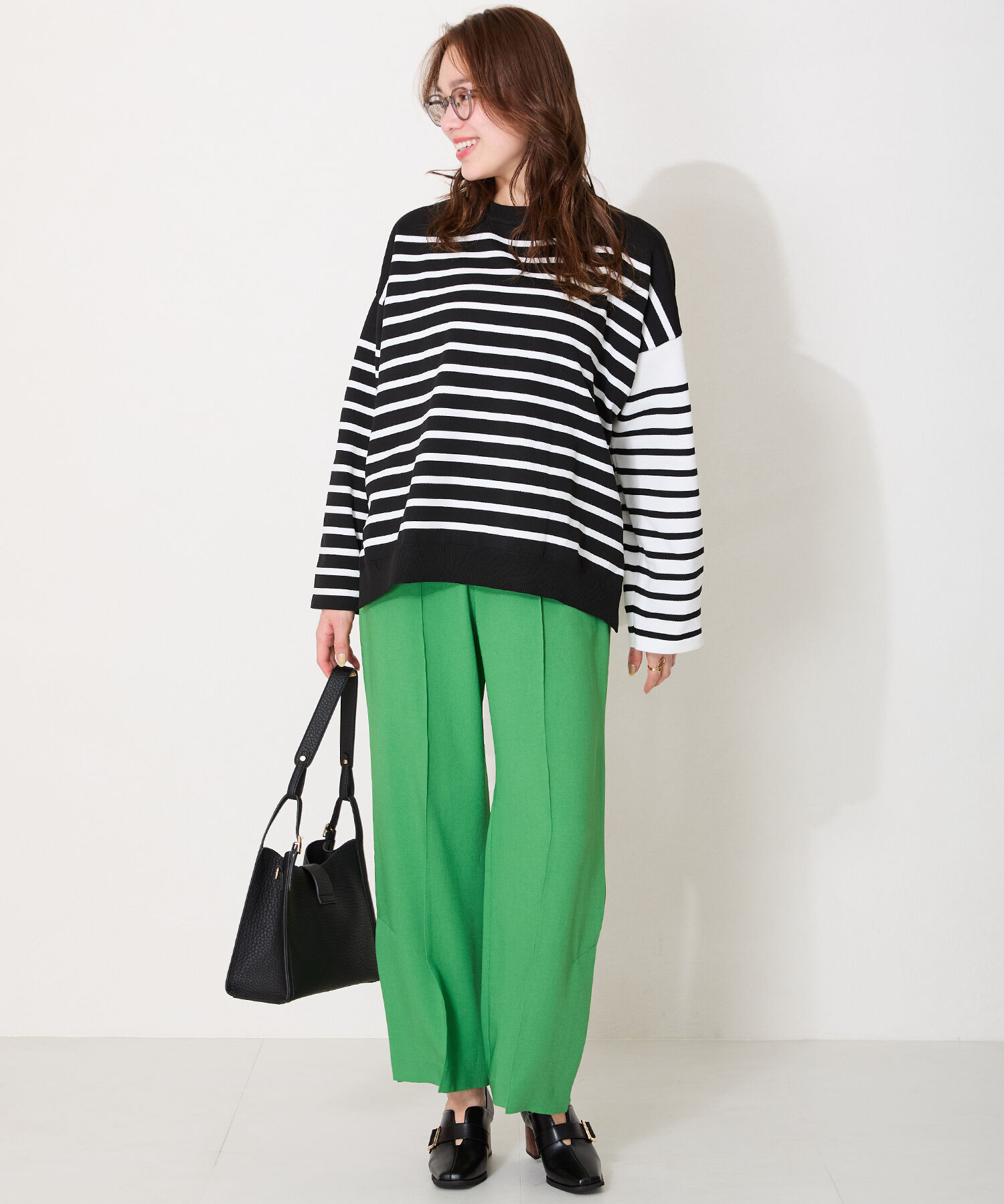 ORiental TRaffic「【BAG】センターベルトハンドバッグ/BA-235」|ハンドバッグ|