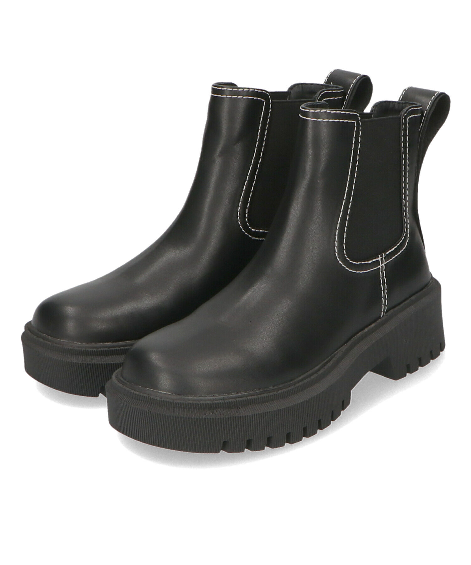 ORiental TRaffic「2024秋冬新作カラーステッチサイドゴアブーツ/41408」|ショートブーツ|