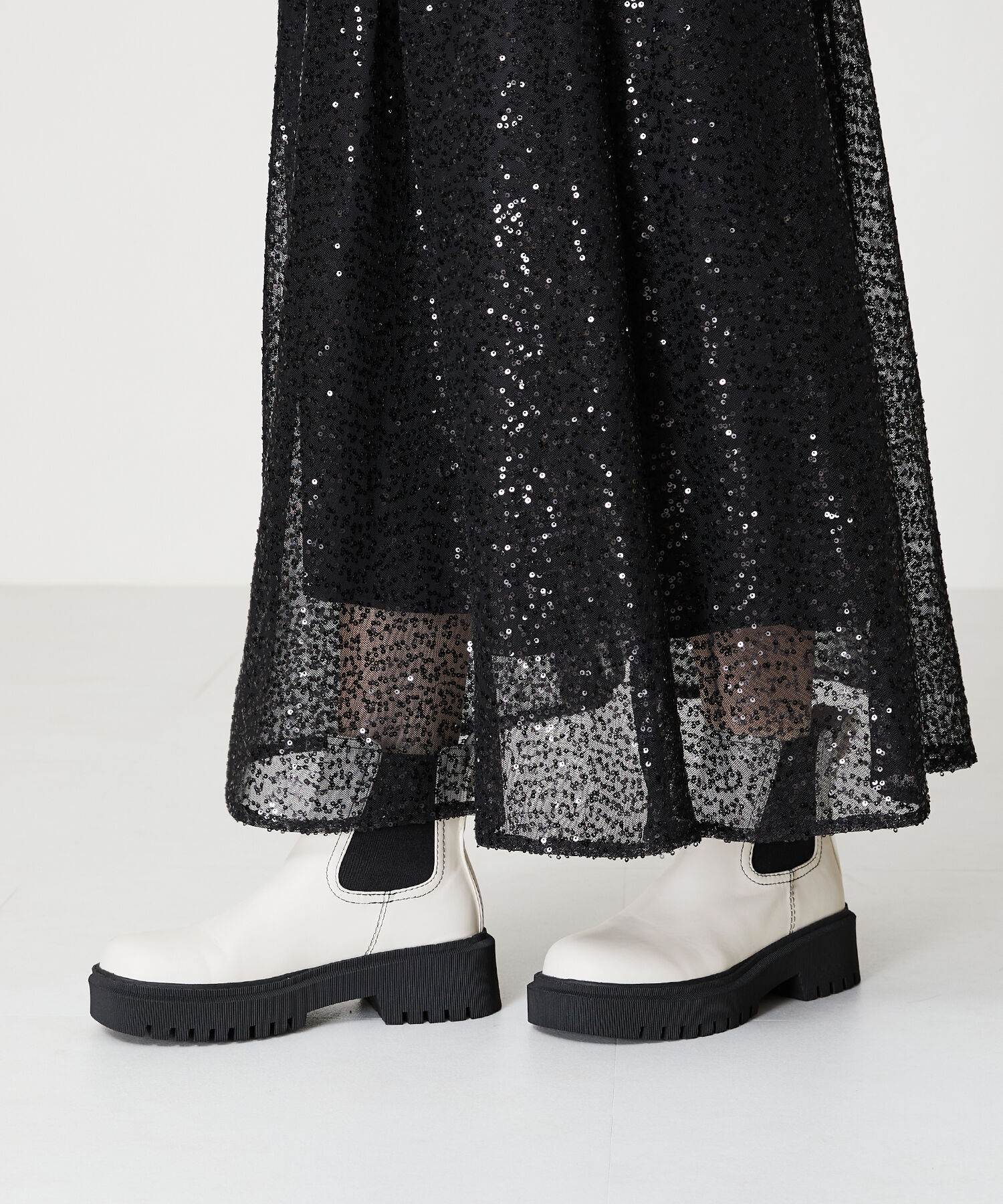 ORiental TRaffic「2024秋冬新作カラーステッチサイドゴアブーツ/41408」|ショートブーツ|