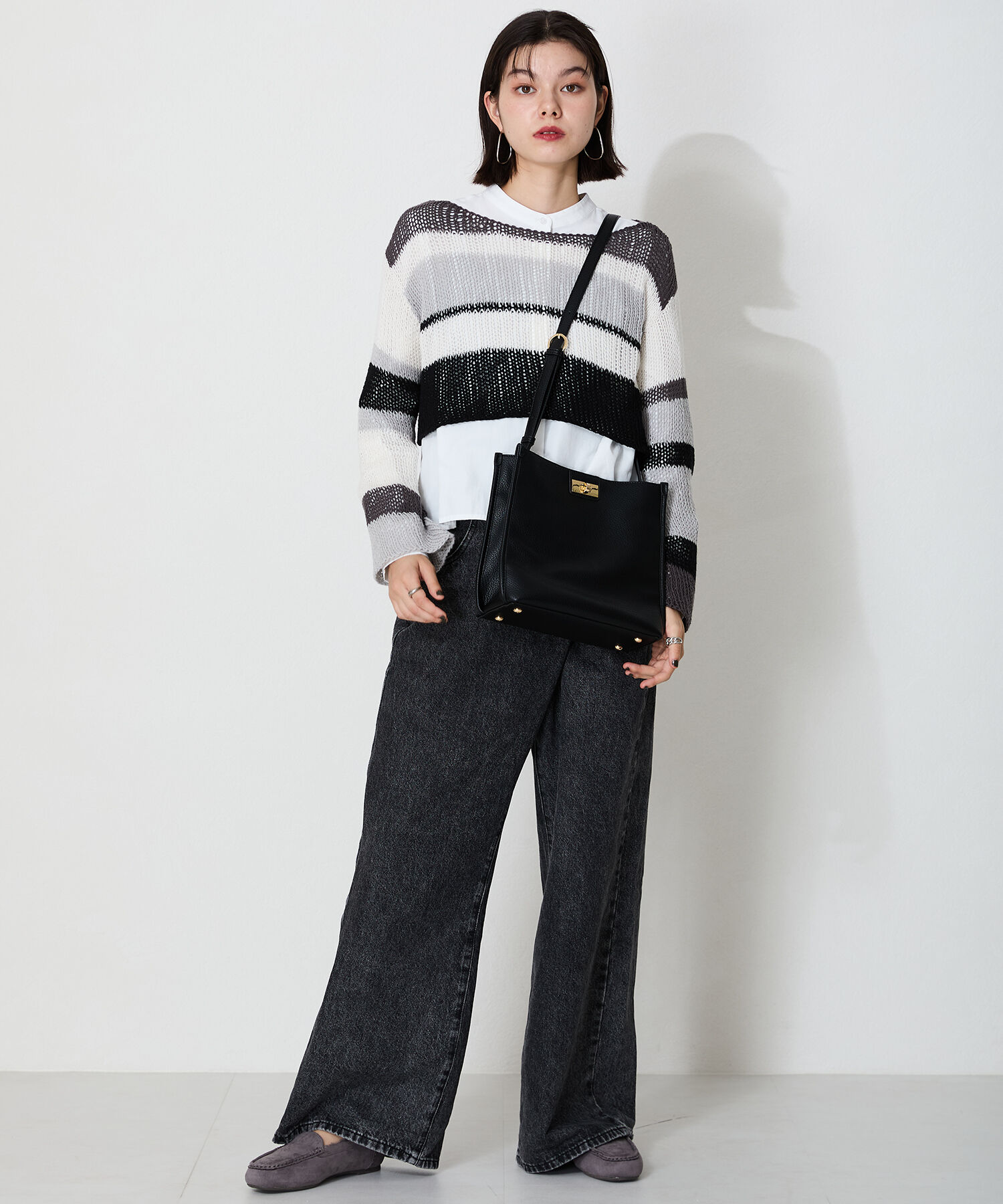 ORiental TRaffic「【BAG】スクエアショルダーバッグ/BA-240」|ショルダー・メッセンジャー|