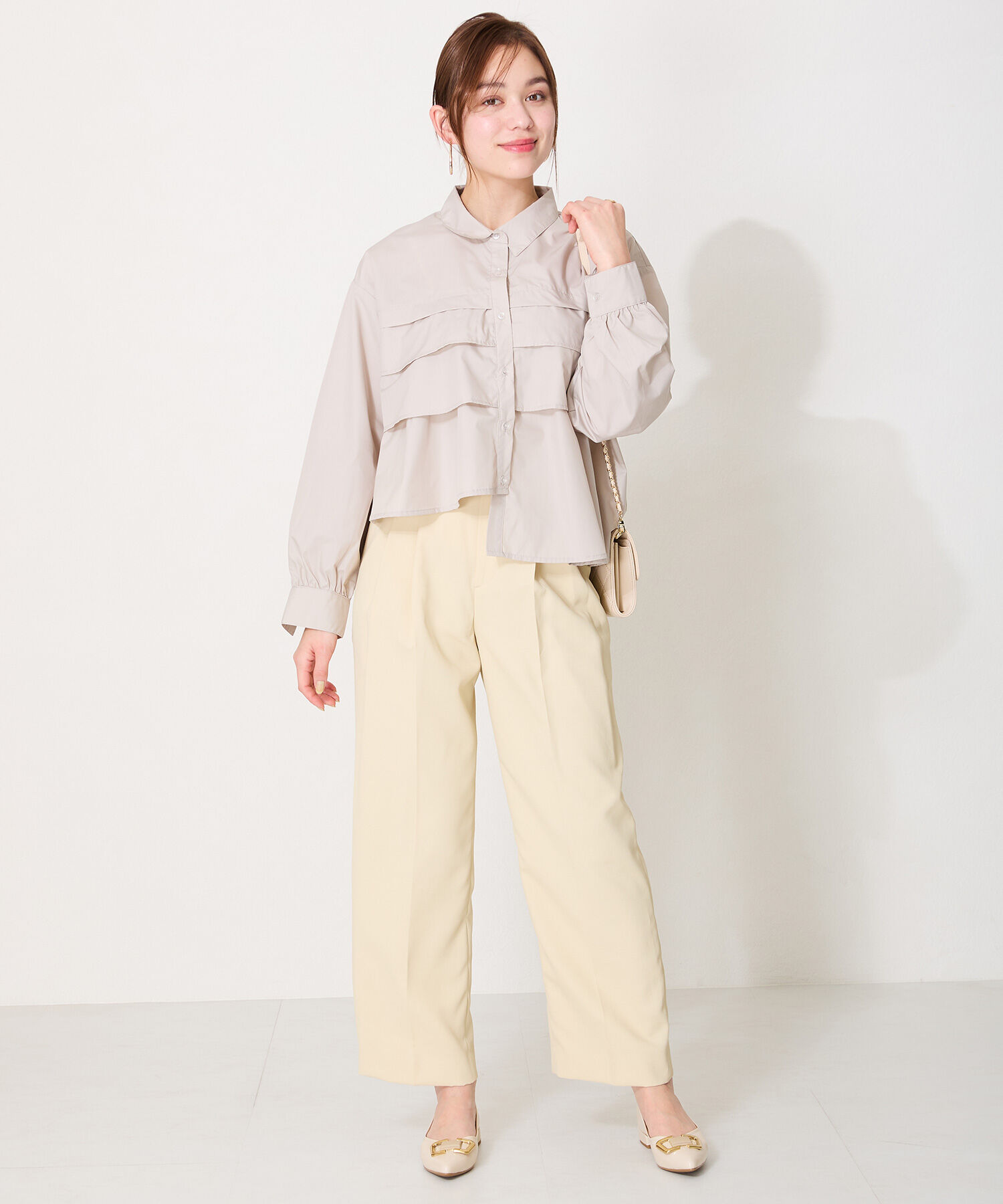 ORiental TRaffic「●2025春夏新作●ポインテッドトゥモチーフパンプス/51104 パンプス フラット 人気 トレンド」|パンプス|