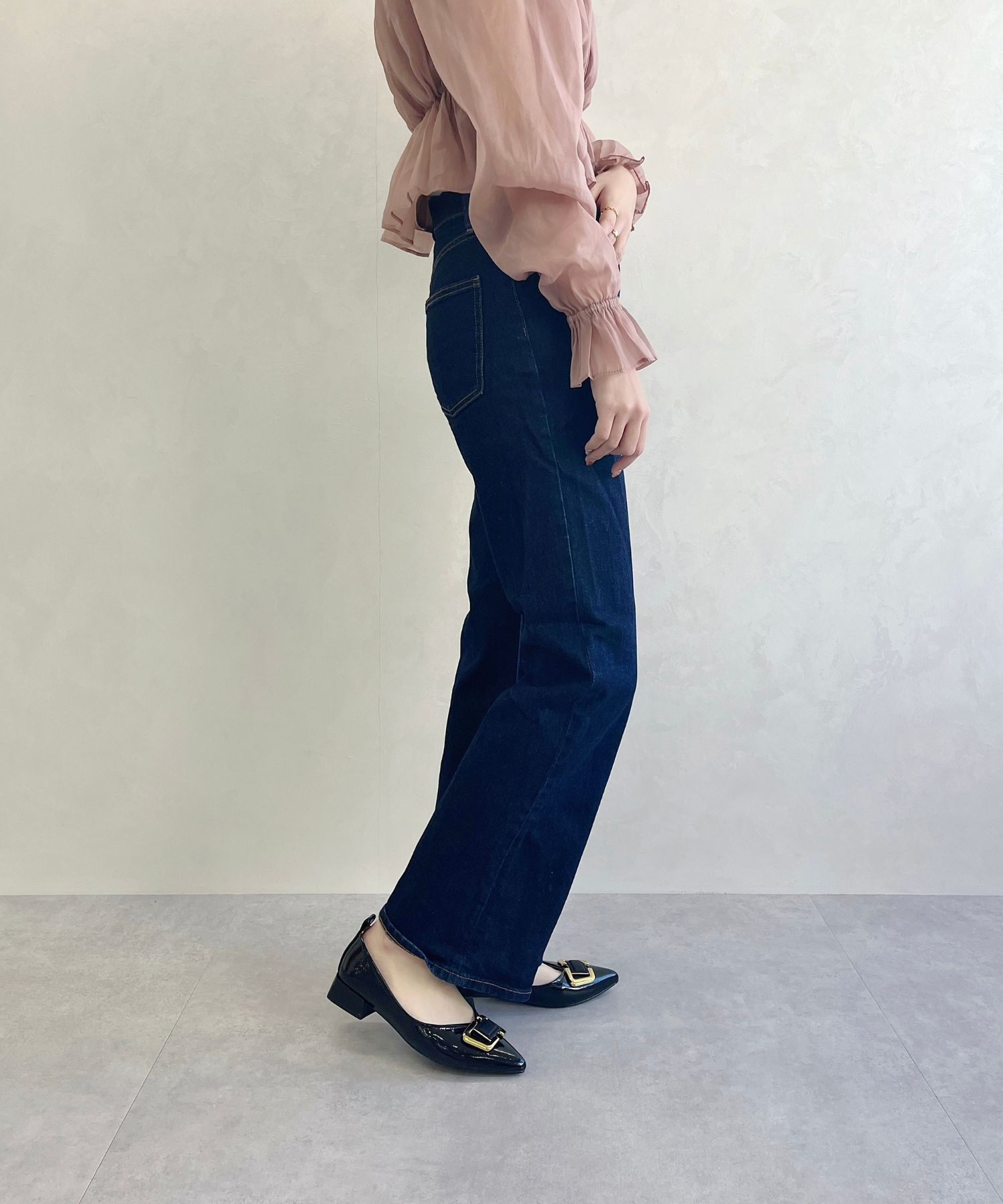 ORiental TRaffic「●2025春夏新作●ポインテッドトゥモチーフパンプス/51104 パンプス フラット 人気 トレンド」|パンプス|