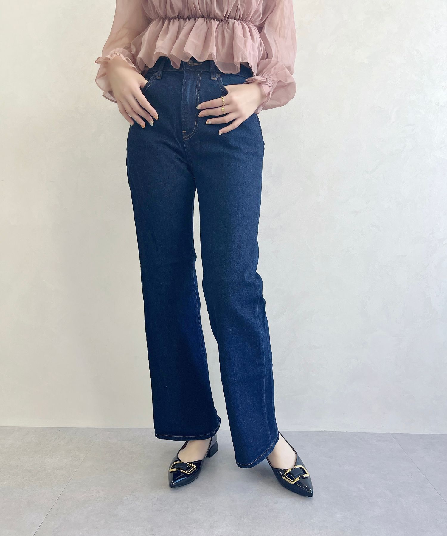 ORiental TRaffic「●2025春夏新作●ポインテッドトゥモチーフパンプス/51104 パンプス フラット 人気 トレンド」|パンプス|