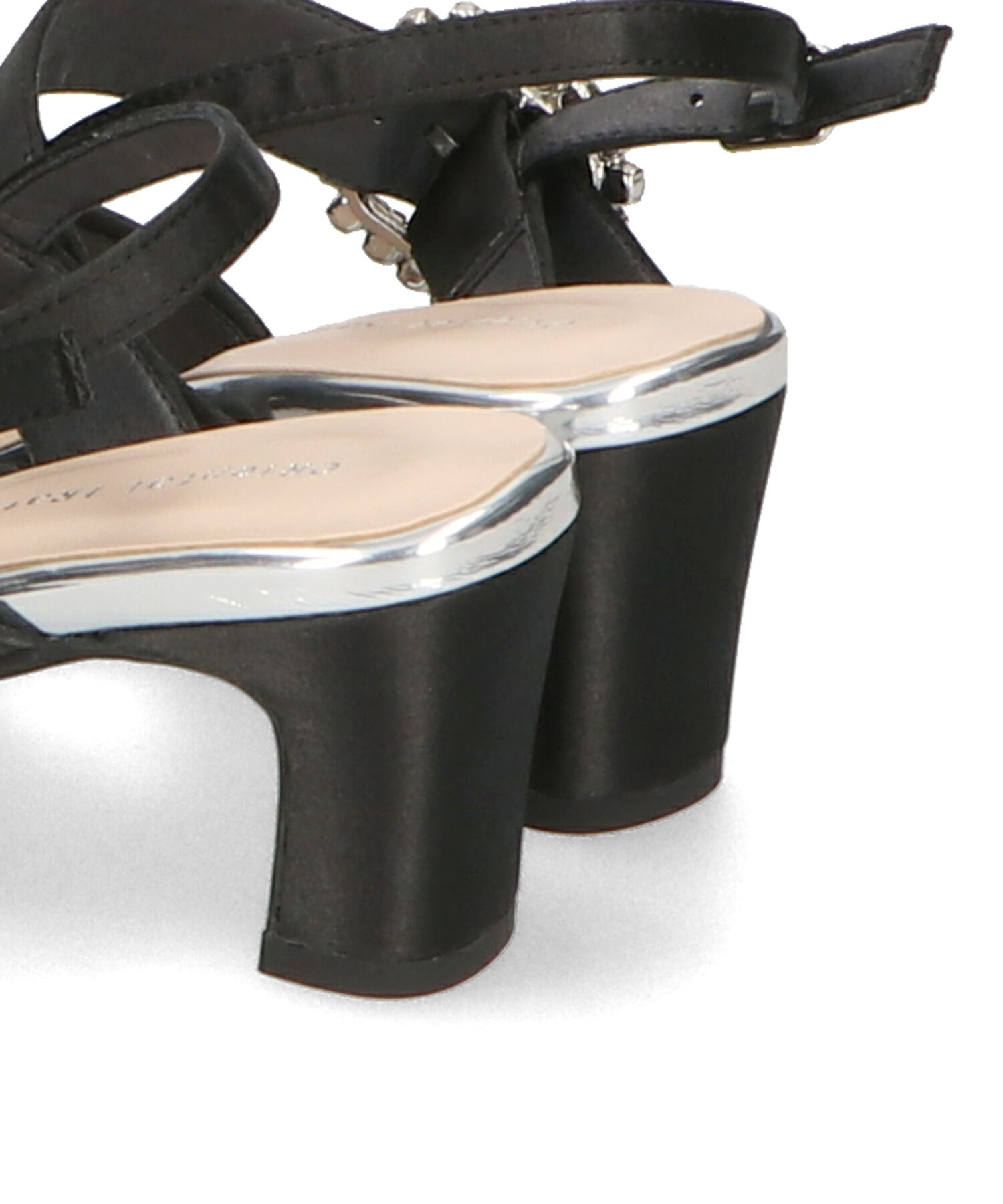 ORiental TRaffic「●2025春夏新作●ビジューストラップツイードパンプス/51115」|パンプス|