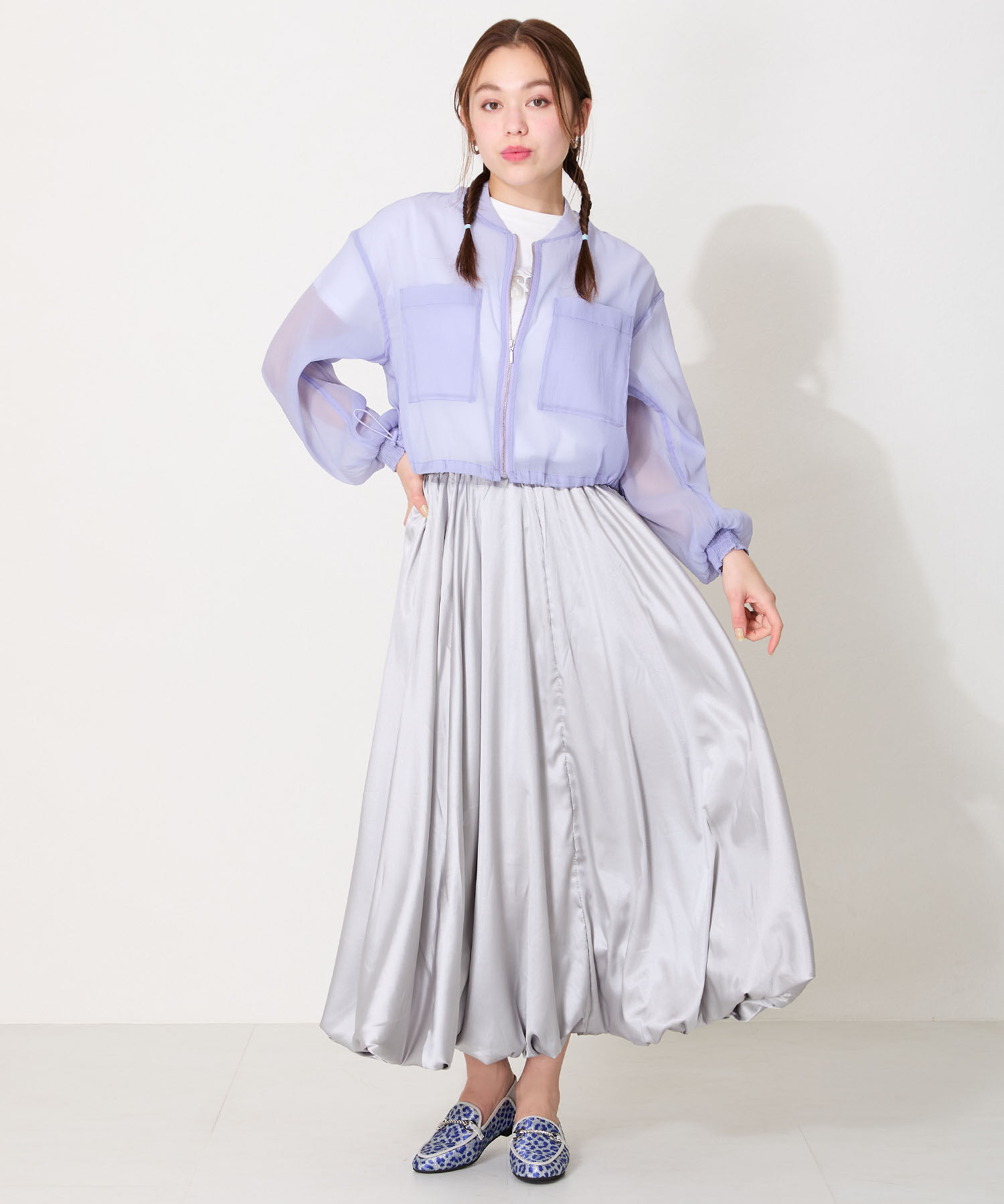 ORiental TRaffic「●2025春夏新作●ラウンドトゥビットバブーシュローファー/51108 ローファー」|ローファー|