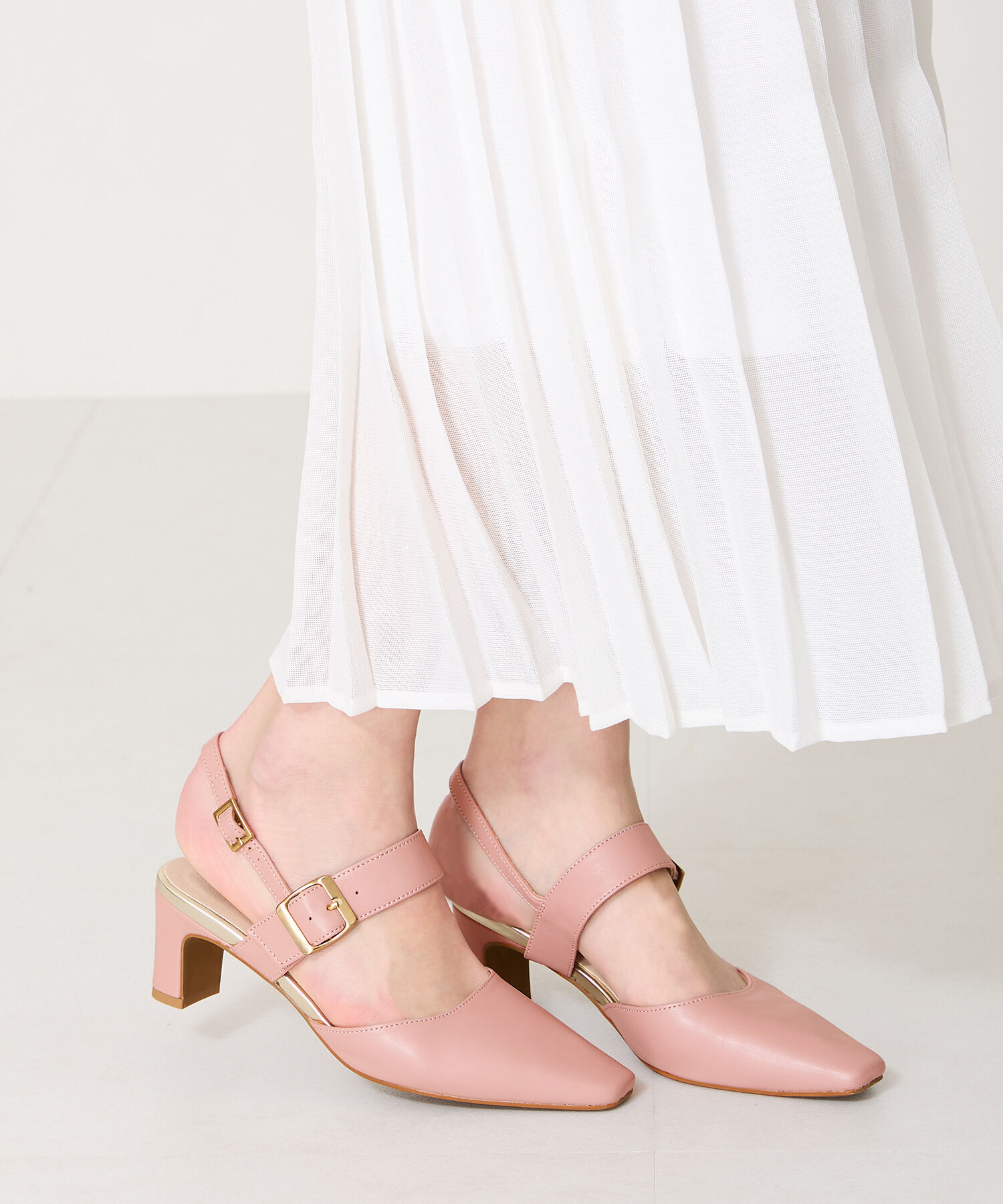 ORiental TRaffic「●2025春夏新作●バックストラップヒールパンプス/51101 パンプス 人気 トレンド 売れてる」|パンプス|