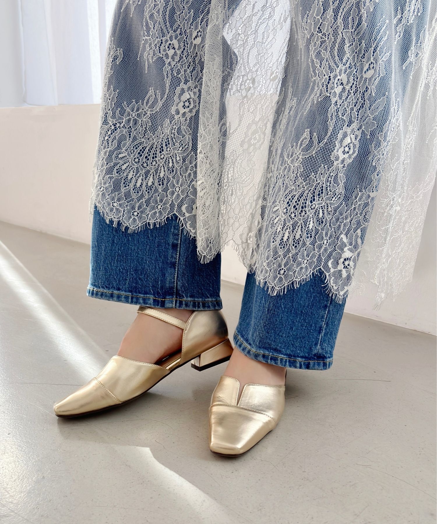 WA Oriental TRaffic「スリットセパレートパンプス/52110 ストラップパンプス」|パンプス|