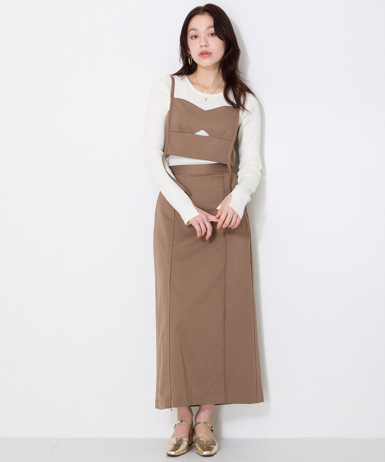 WA Oriental TRaffic「スリットセパレートパンプス/52110 ストラップパンプス」|パンプス|