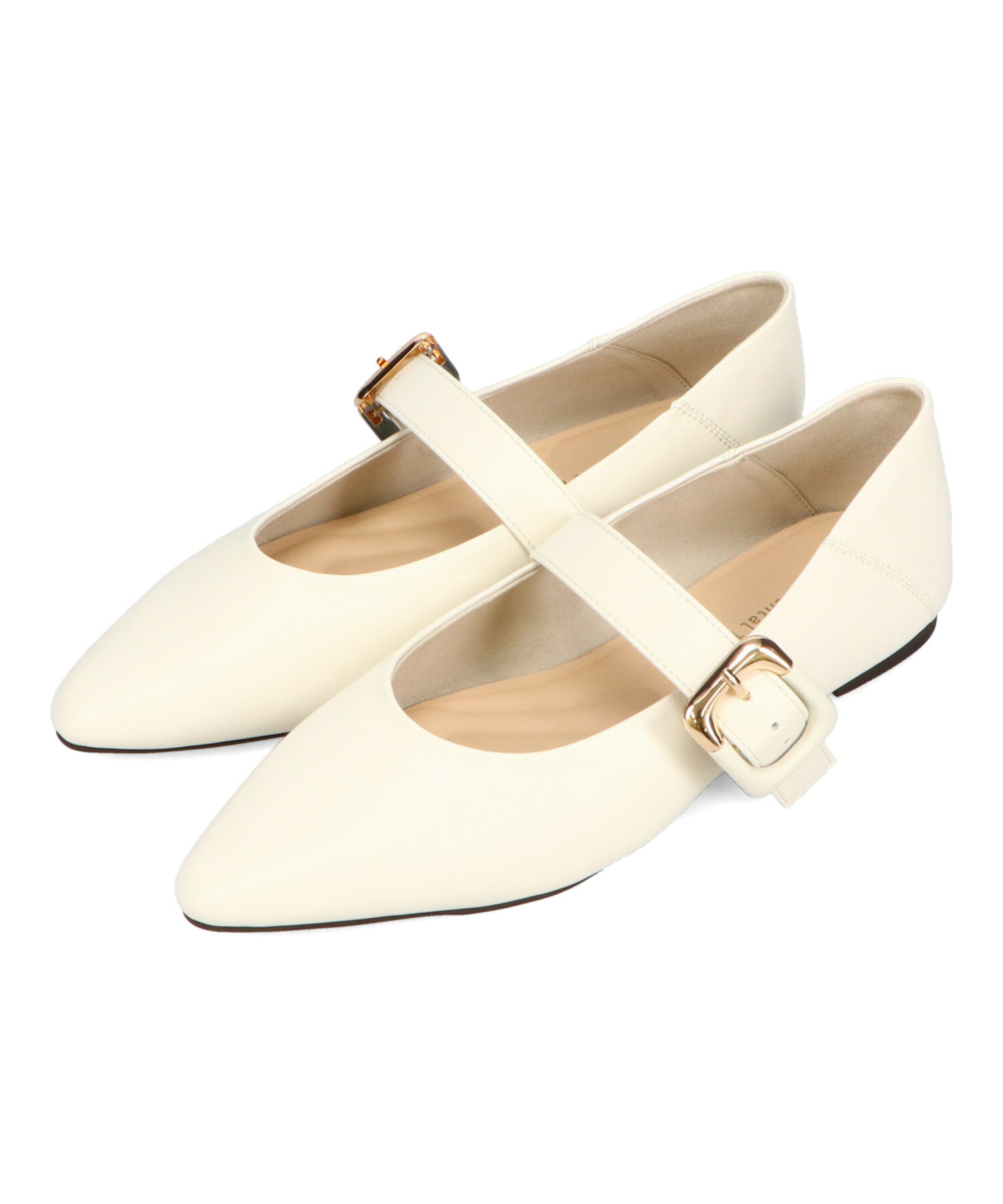 WA Oriental TRaffic「●2025春夏新作●配色バックル柔らかフラットパンプス/52118 パンプス フィット クッション 人気 トレンド」|パンプス|