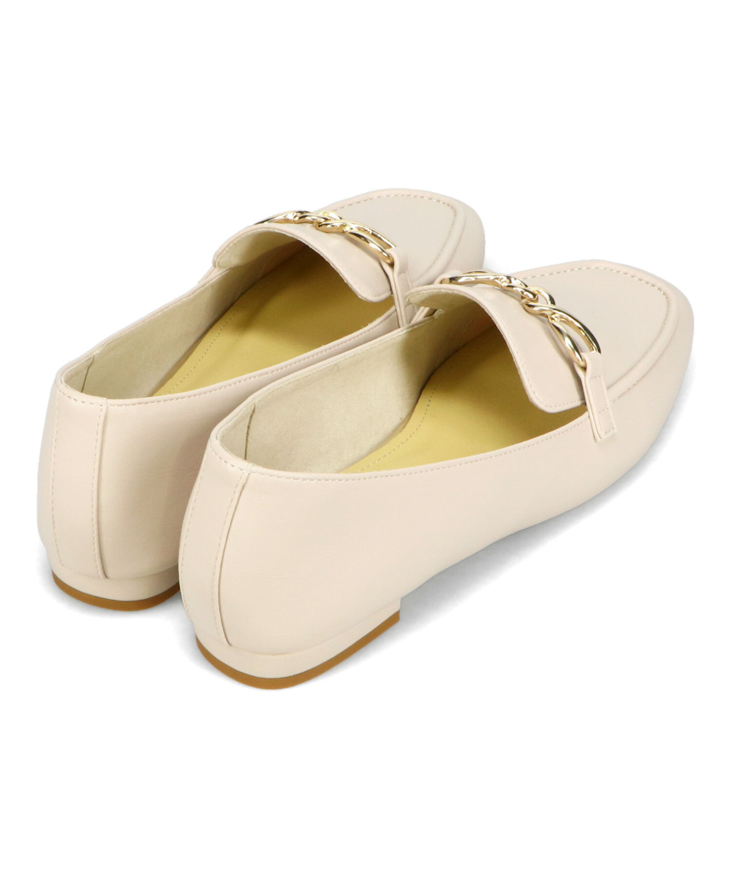 WA Oriental TRaffic「ねじりチェーンモチーフ ローファー /52116 フラット オフィス 通勤靴 柔らかい」|パンプス|