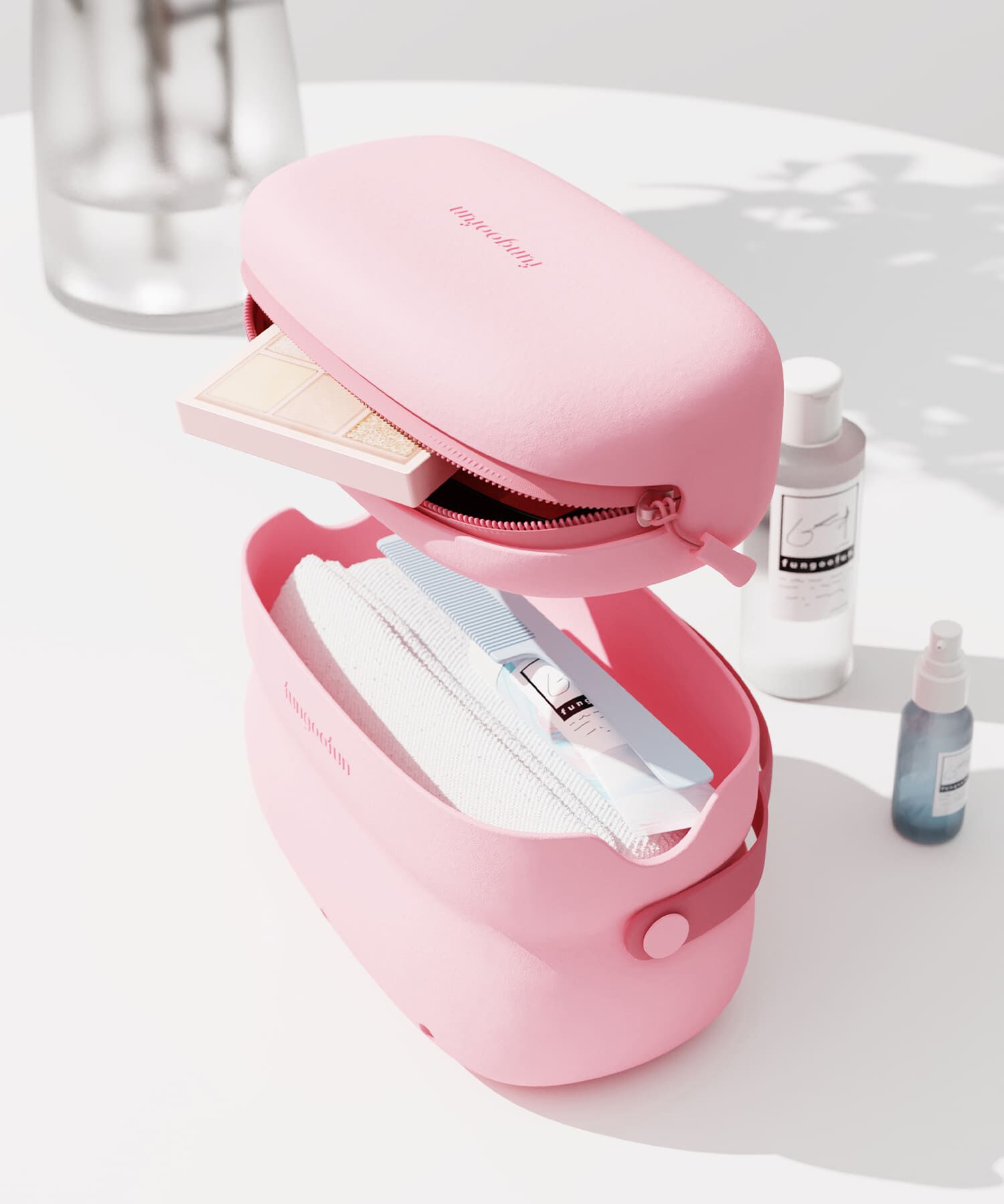 fungoofun「【WEB限定】EVA2in1マルチポーチ/G-0014 人気 トレンド 売れてる 柔らかい」|ハンドバッグ|