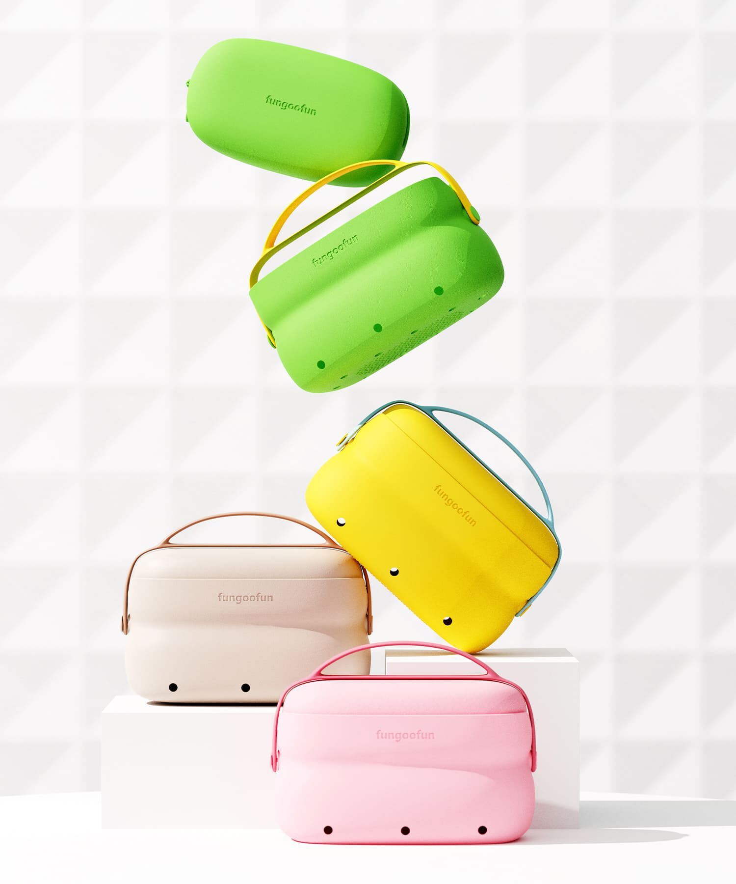 fungoofun「【WEB限定】EVA2in1マルチポーチ/G-0014 人気 トレンド 売れてる 柔らかい」|ハンドバッグ|