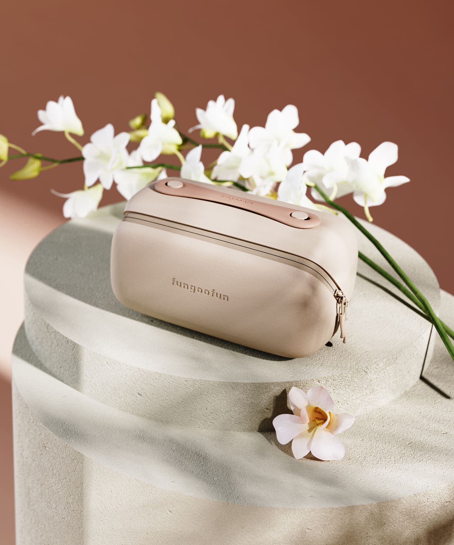 fungoofun「【WEB限定】EVAボックス型マルチポーチ/G-0015 ポーチ 人気 トレンド 売れてる 軽量 柔らかい」|ハンドバッグ|