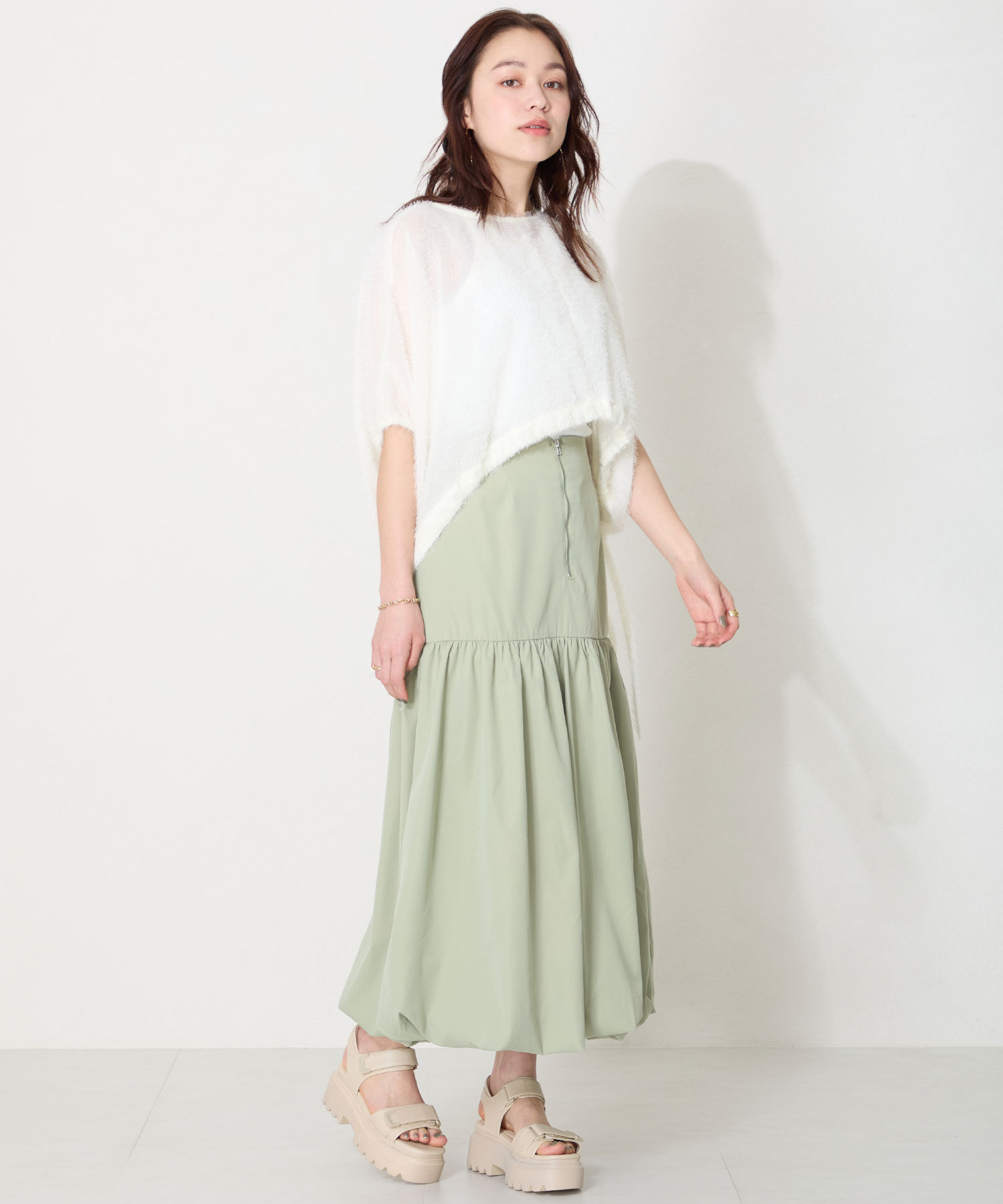 ORiental TRaffic「【新作】タンクソールベルトサンダル/41295 サンダル 厚底」|サンダル|