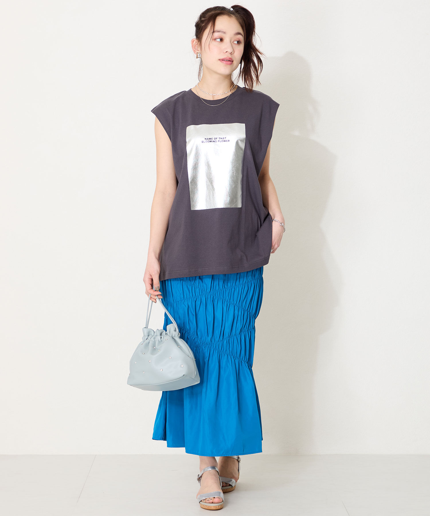 ORiental TRaffic「【WEB限定】●2025春夏新作●ウエッジソールワンベルトサンダル/55203 サンダル 人気 トレンド 売れてる」|サンダル|