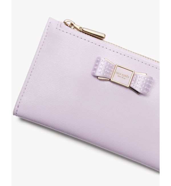 kate spade new york「モーガン ボウ スモール スリム バイフォールド ウォレット」|財布|