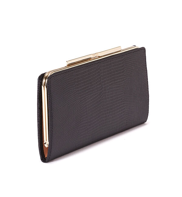 TOPKAPI 「LUCIA[ルチア]イタリアンレザー・リザード型押し・がま口長財布」|財布|